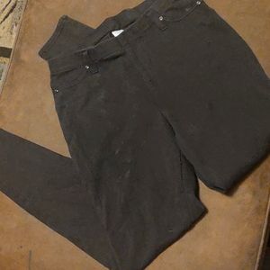 Time and Tru black stretchy jeggings.